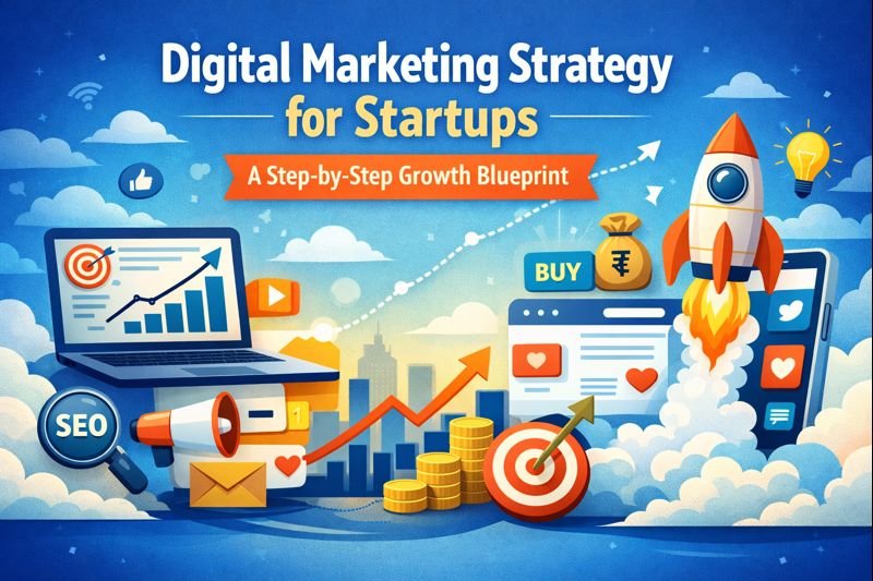 Digital Marketing Strategy for Startups: A Step-by-Step Growth Blueprint